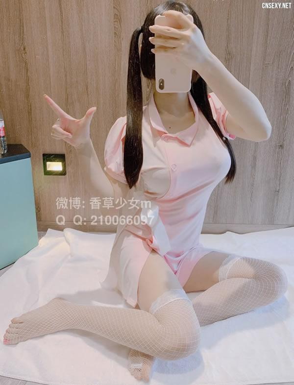 香草少女M咬一口小奈櫻–护士服无圣光套图(5)