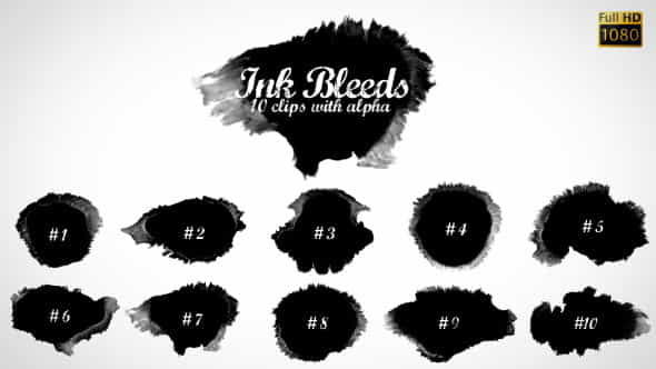 Ink Bleeds(Stock Footage) - VideoHive 8130599