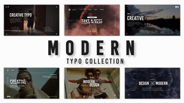 Modern Typography - VideoHive 50868044