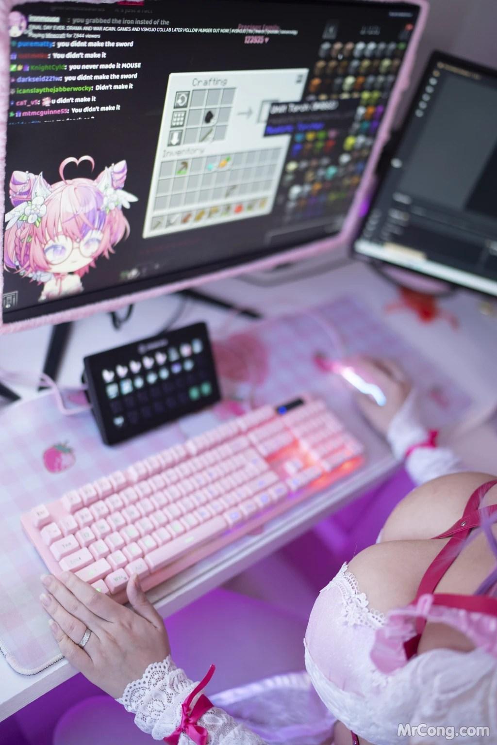 Coser@Hana Bunny: Ironmouse (16 photos)(3)