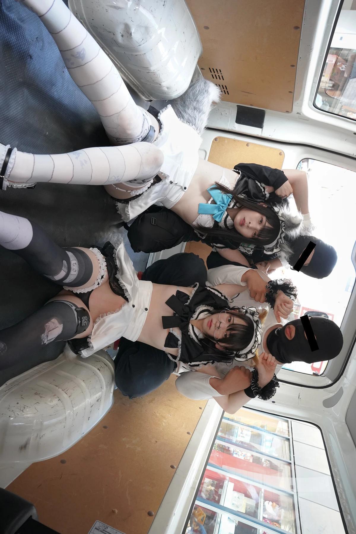 Sui Utatane うたたね翠, Mizuna Shione 水那しおね, 写真集 「野生のメイドがあらわれた！」 Set.04(12)