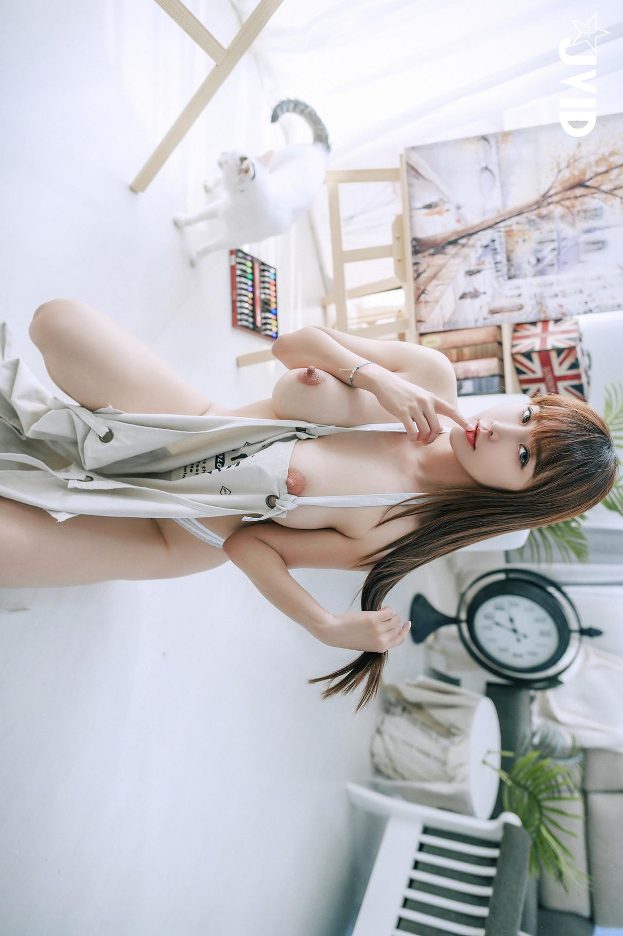 JVID Lele 乐乐 – 热爱榨精的漫画家-艺术家-生日限定尺度 Set.02(10)