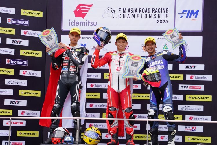 Pembalap Astra Honda Tampil Impresif Amankan Puncak Klasemen ARRC 2025 Di Sepang