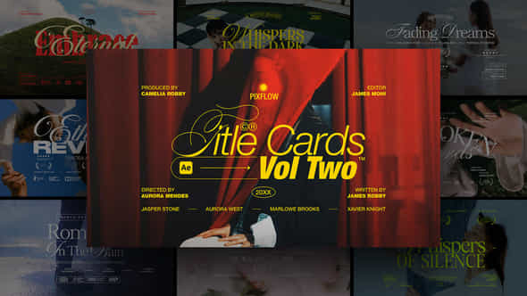 Title Card Vol 02 Ae - VideoHive 55618520