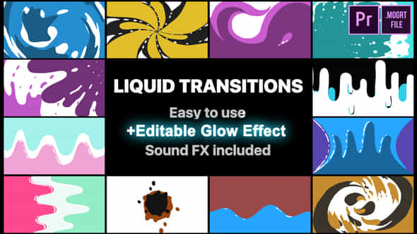 Liquid Motion Transitions - VideoHive 22863596