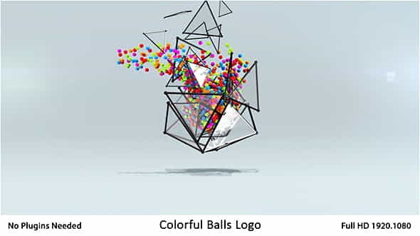 Colorful Balls Logo | Abstract - VideoHive 20156623