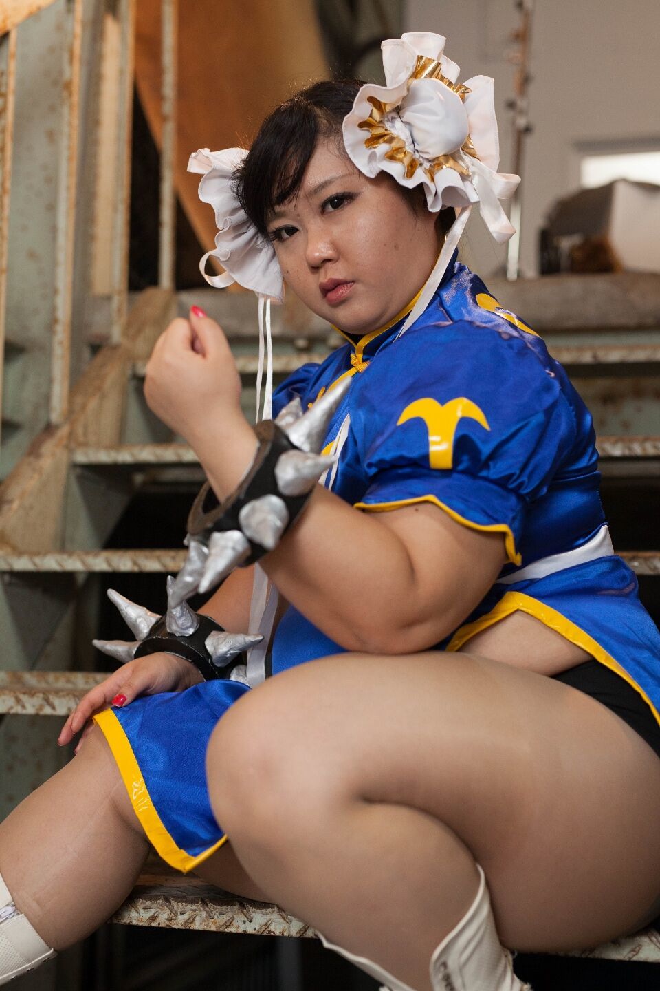 (渡辺さくらん) FIGHT FAT LADY (Sakuran Watanabe) (Mai Shiranui - Fatal Fury) (Chun-Li - Street Figh