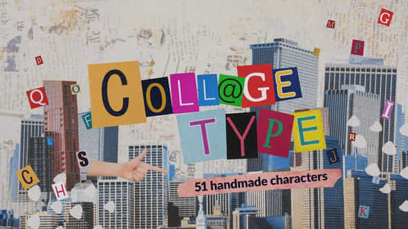 Collage Typeset - VideoHive 45776997