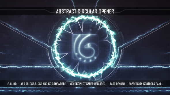 Abstract Circular Opener - VideoHive 15894409