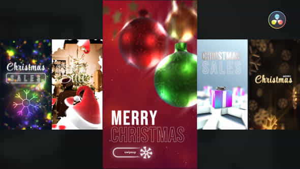 Instagram Christmas Stories - VideoHive 35073522