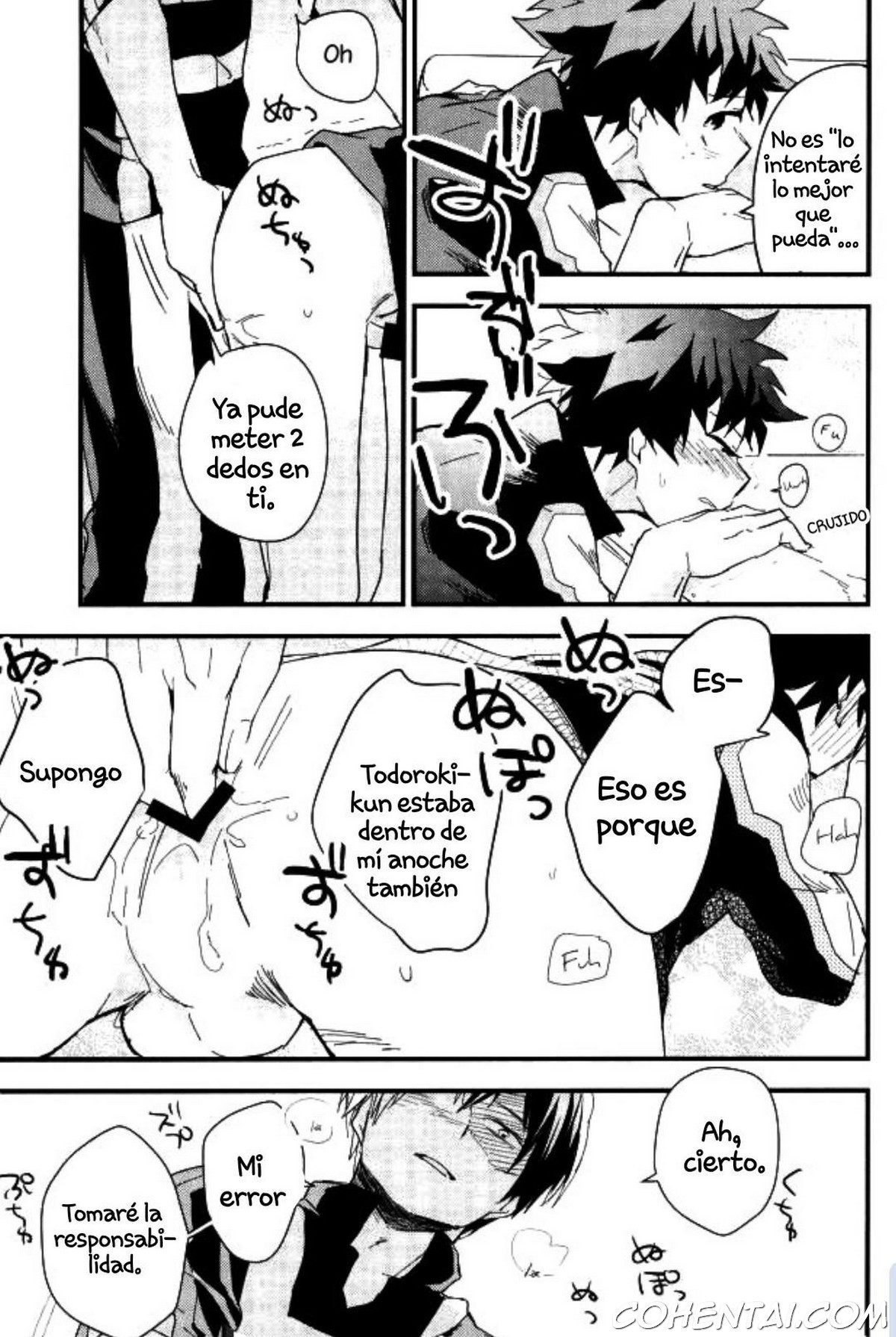 Midoriya-kun to Todoroki-kun ga Taiiku Souko de xxx suru Hon (Boku no Hero Academia) xxx comics manga porno doujin hentai español sexo 