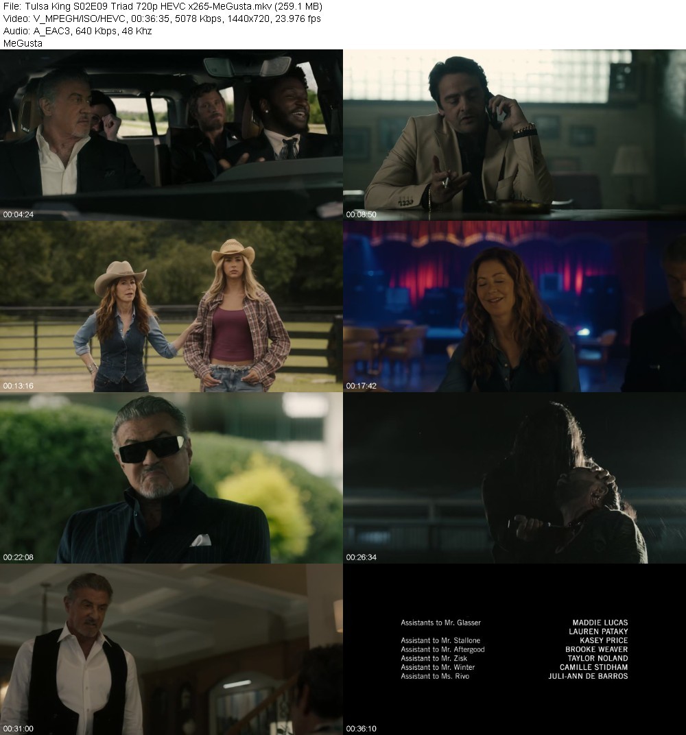 Tulsa King S02E09 Triad 720p HEVC x265-MeGusta