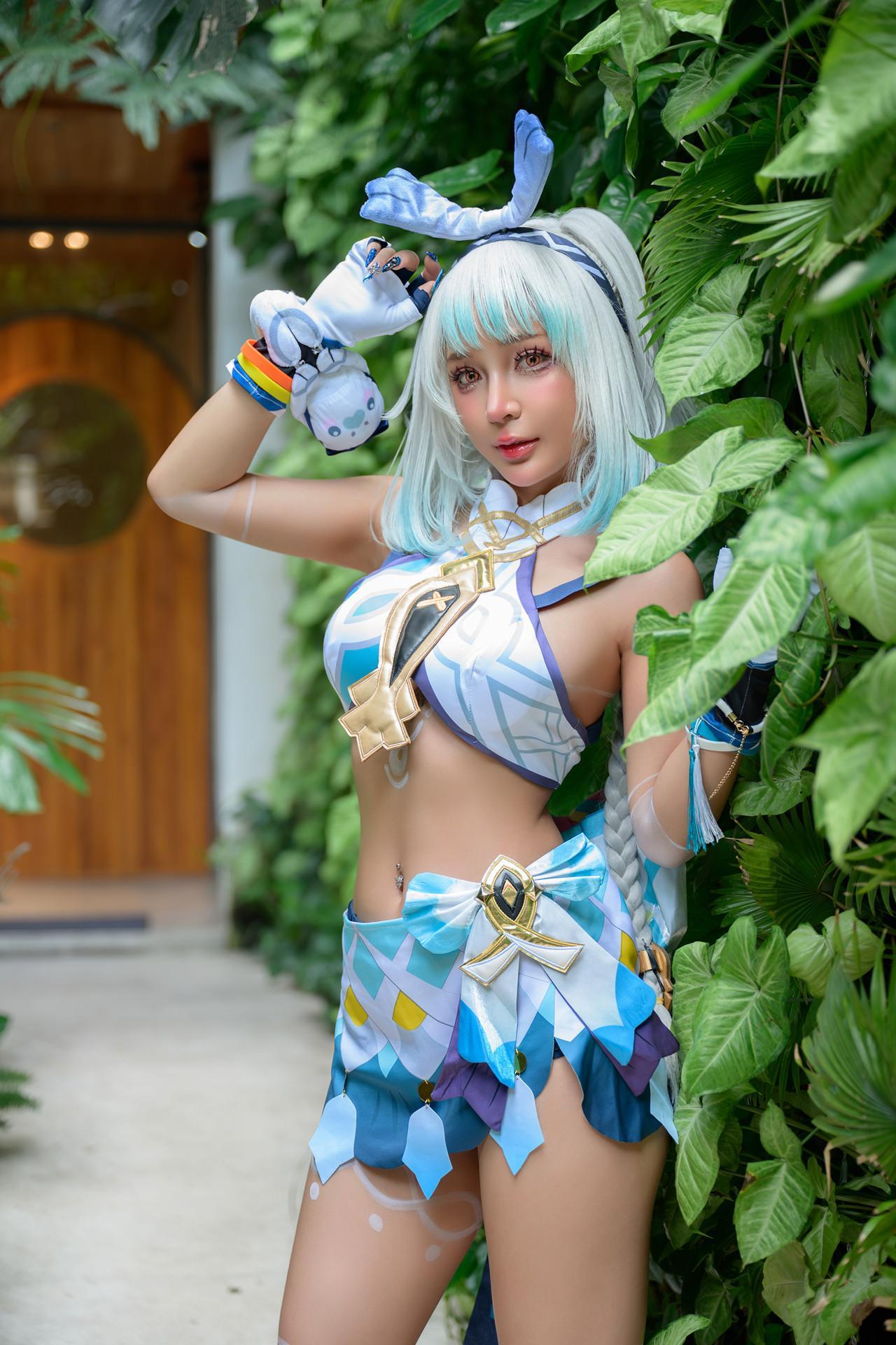 Cosplay Umeko.J – 原神 – 玛拉妮(4)