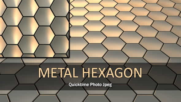 Metal Hexagon Loop - VideoHive 5141061