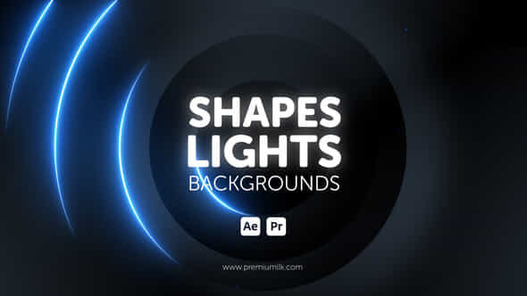 Shapes Lights Backgrounds - VideoHive 46330272