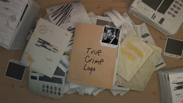 True Crime Logo - VideoHive 51803881