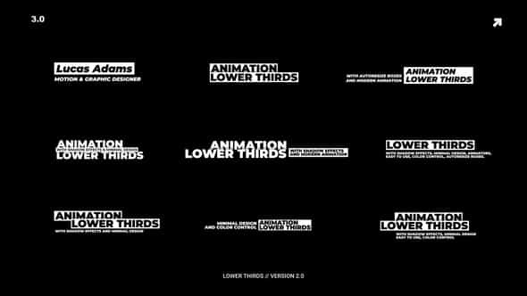 Lower Thirds Ae - VideoHive 56474151