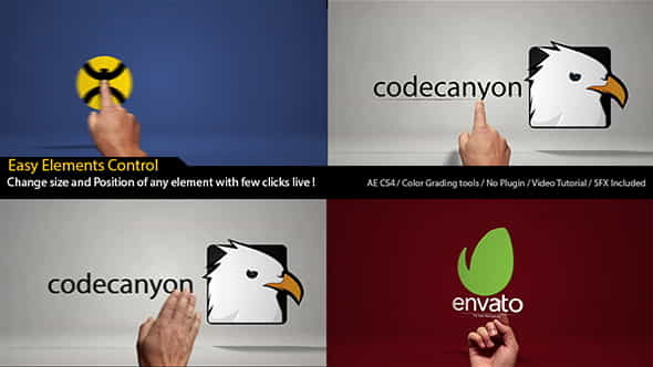 Classic Hands Logo - VideoHive 9944315