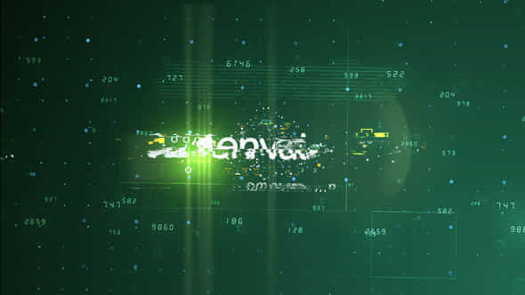 Technology Glitch Logo - VideoHive 21876394