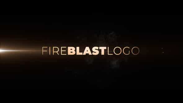 Fire Blast Logo - VideoHive 23504404