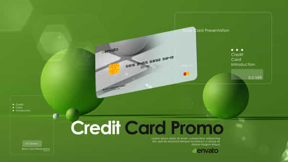 Credit Card Introduction - VideoHive 38871269