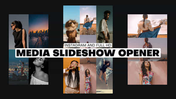 Media Slideshow Opener - VideoHive 47020437
