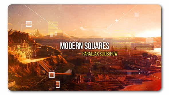 Modern Squares | Parallax Slideshow - VideoHive 19111880