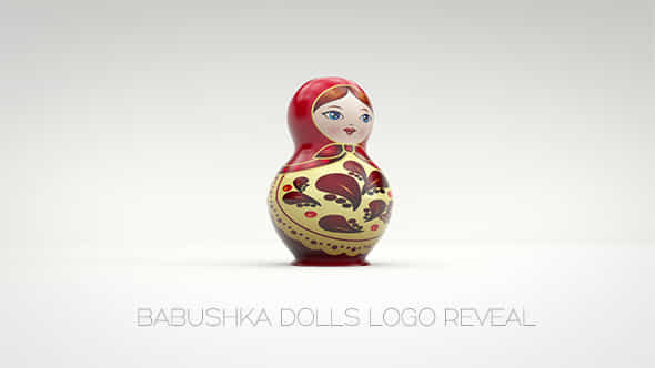 Babushka Dolls Logo Reveal - VideoHive 13486464