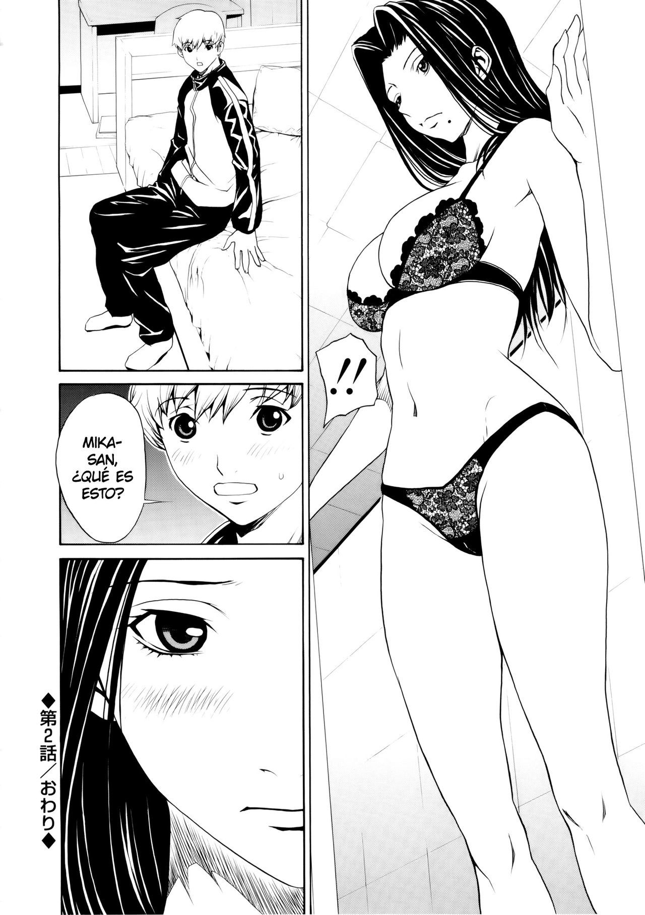 [OKAWARI] Bijin na Haha to Tsuyoki na Classmate Ch. 1-3  Hermosa Madrastra y Segura Compañera de Clases Ch. 1-3 [Spanish] [K.A. Works y Gokiburi]