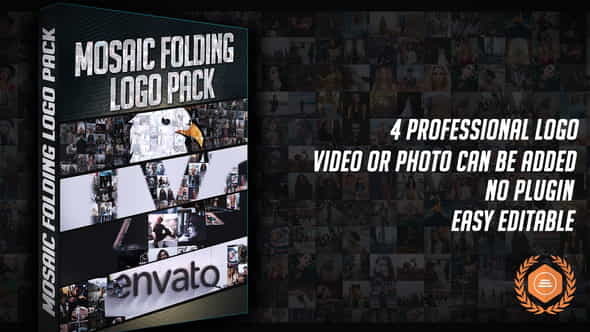 Multi Video Folding Logo Pack - VideoHive 27018768