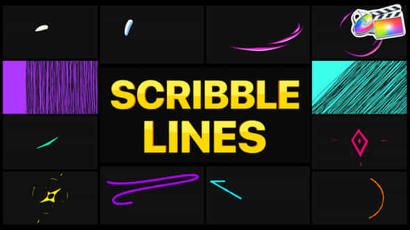 Scribble Lines - VideoHive 37317651