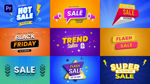 3D Sale Text Effects - VideoHive 53437962