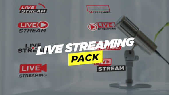 Live Streaming Pack - VideoHive 45826650
