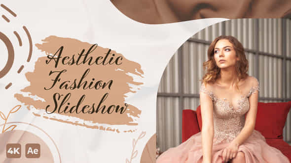 Aesthetic Fashion Slideshow - VideoHive 35889567