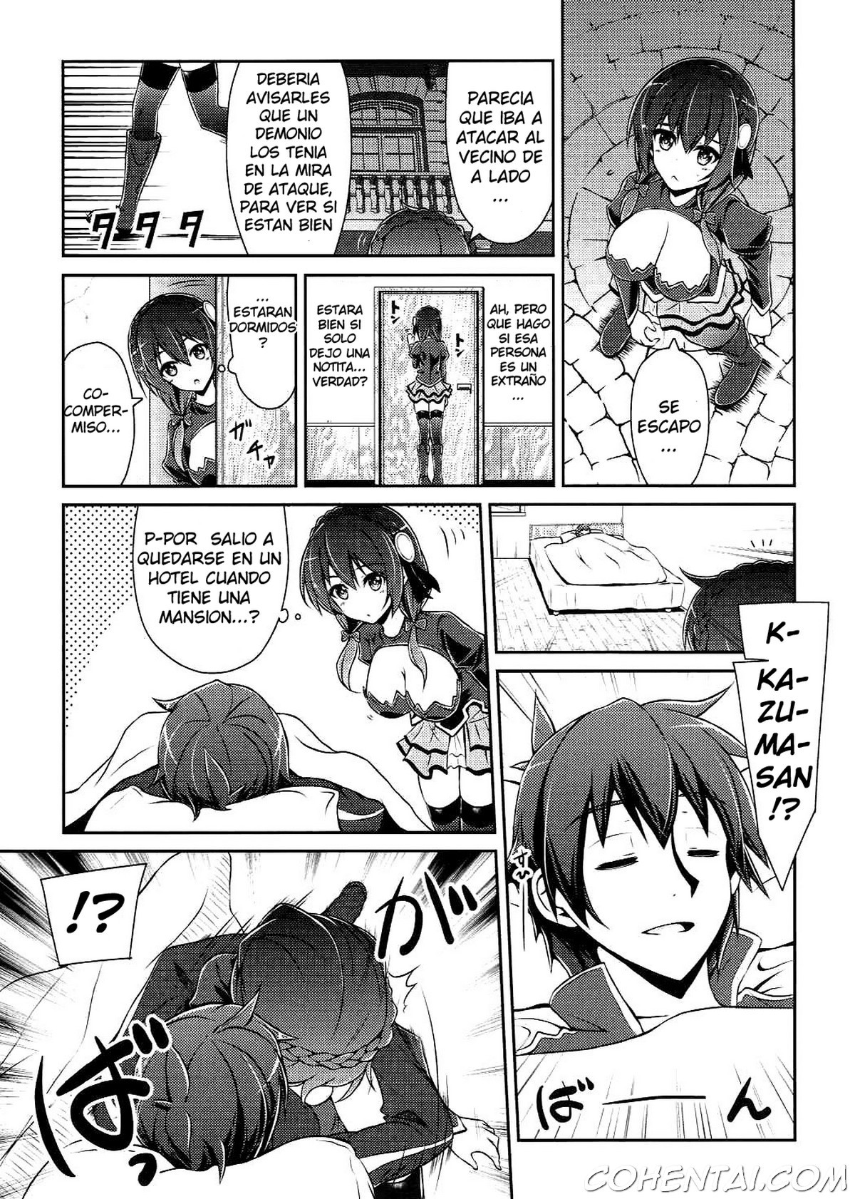 Yunyun shiyou! (Kono Subarashii Sekai ni Syukufuku o!) xxx comics manga porno doujin hentai español sexo 