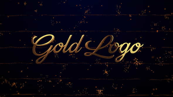 Gold Logo Reveal (Particles Opener) - VideoHive 23329933
