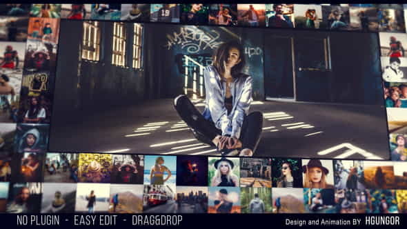 Multi Photo Wall Reveal - VideoHive 29977436