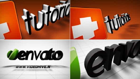 Stand Up 3D Logo - VideoHive 2354180