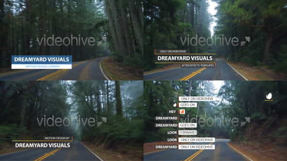 Clean Lower Thirds and Titles - VideoHive 11668178