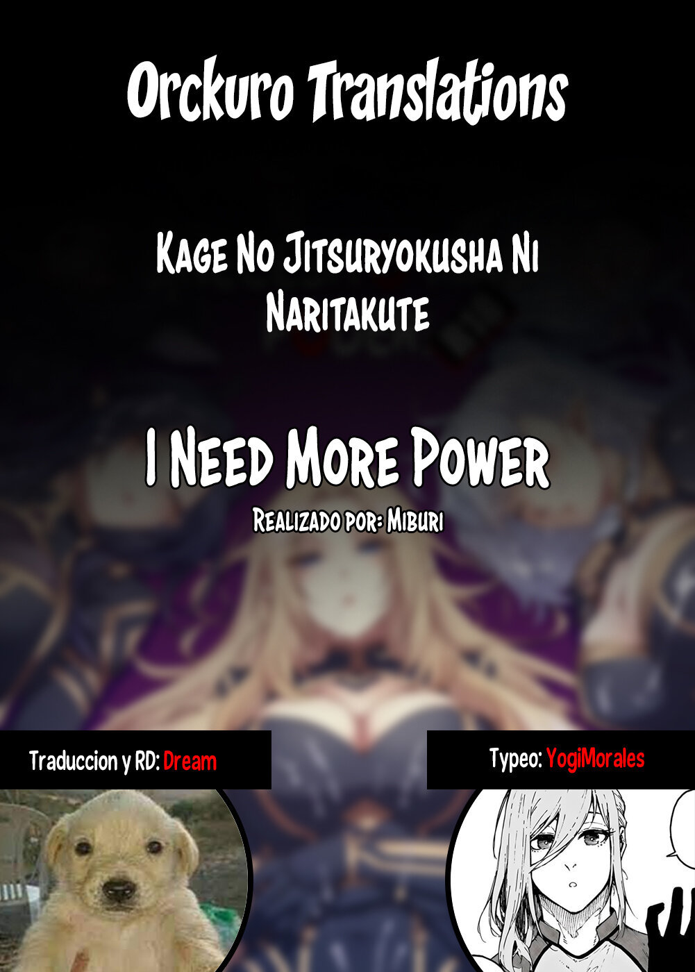 I Need More Power - Necesito mas poder (Kage no Jitsuryokusha ni Naritakute) - 0