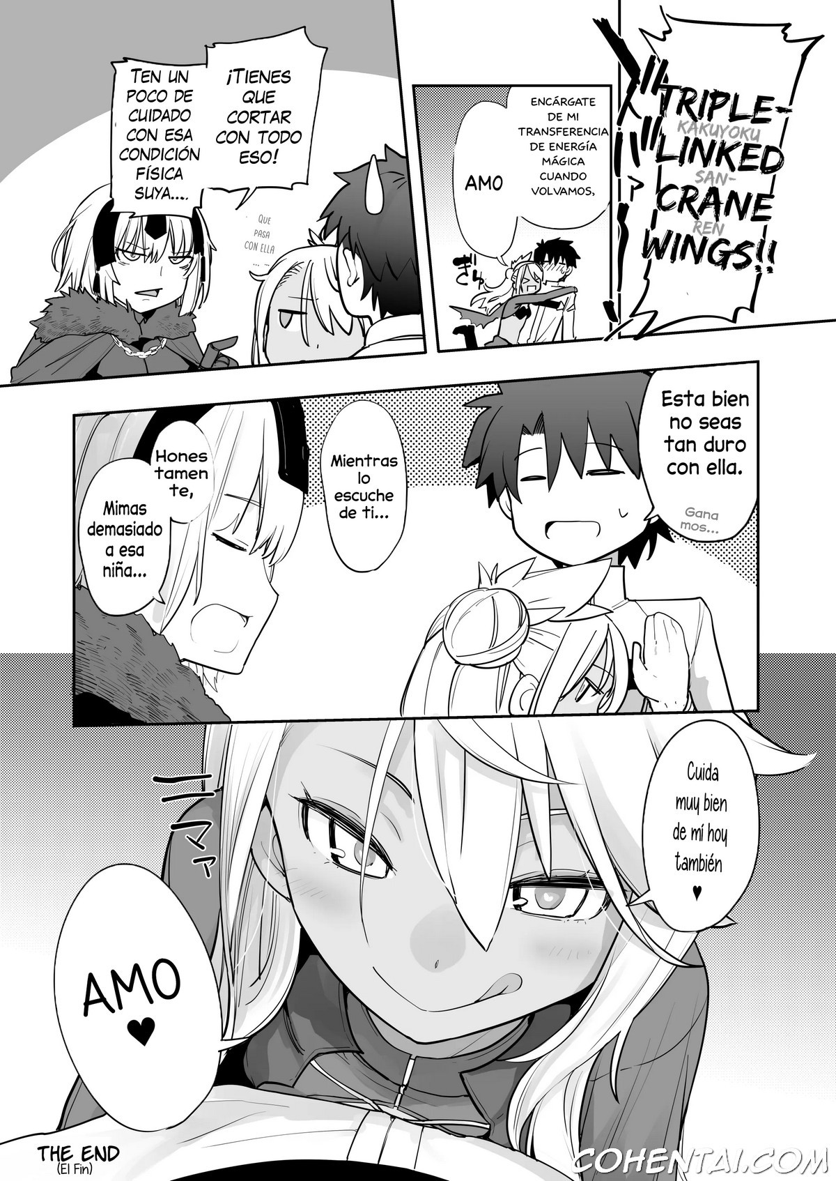 Kiss-Ma EX – Kiss Akuma Extend (Fate/Grand Order) xxx comics manga porno doujin hentai español sexo 