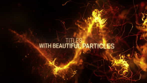 Abstract Particles Titles Trailer - VideoHive 20606970