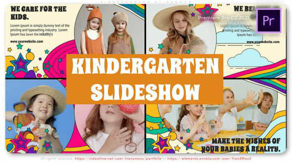 Kindergarten Slideshow - VideoHive 48786066
