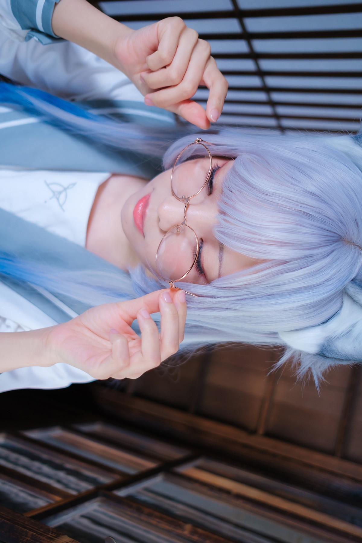 Cosplay ElyEE子 Veranda White Cat緣廊白貓(16)