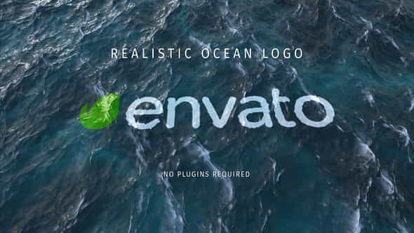 Realistic Ocean Logo - VideoHive 33557149