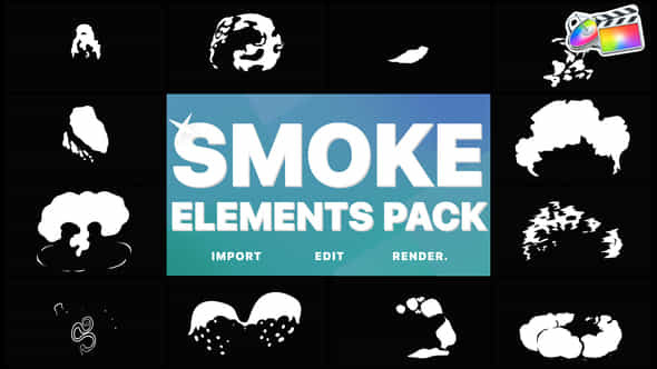 2DFX Smoke Elements - VideoHive 24182441