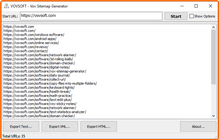 VovSoft Sitemap Generator 4.3 NT9qdlXb_o