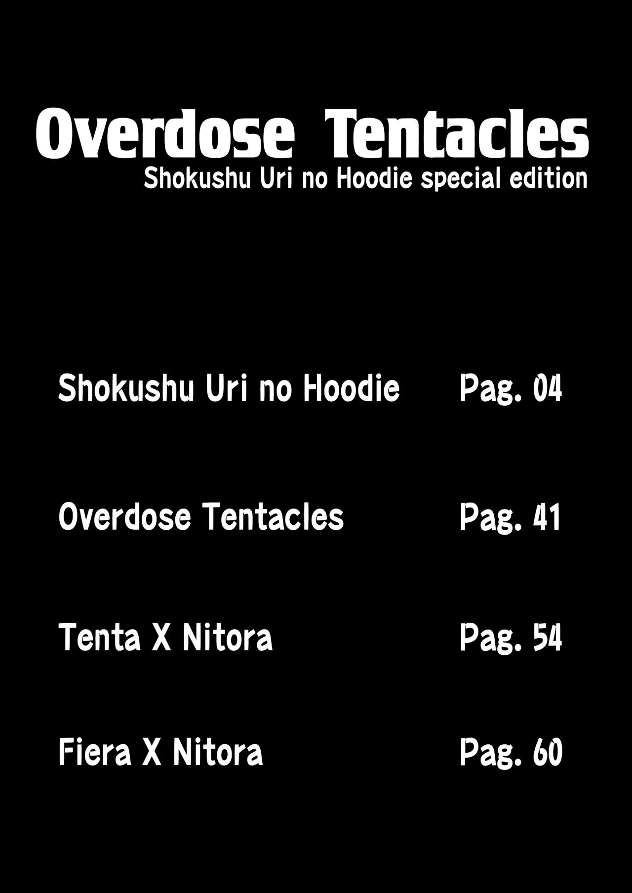 Overdose Tentacles Shokushu Uri no Hoodie Special Edition - 1