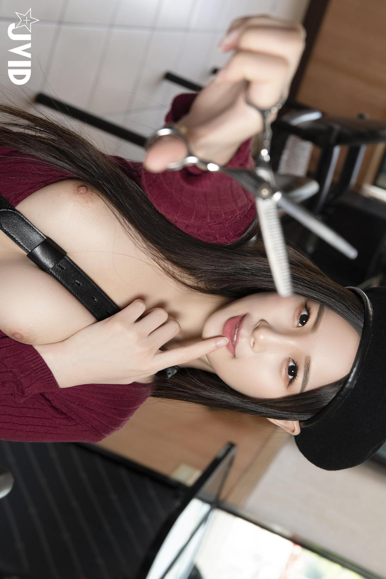 JVID 婕咪 Jucie – 痴女来袭-淫乱剪-18禁 Set.01(21)