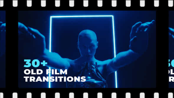 FIlm Old Transitions - VideoHive 48140832